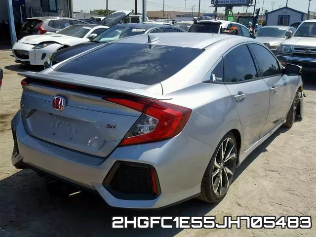 2HGFC1E55JH705483 фото 5