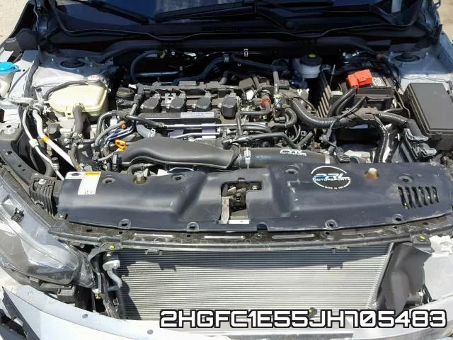 2HGFC1E55JH705483 фото 8