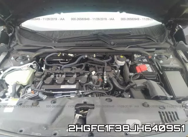 2HGFC1F38JH640951 фото 2