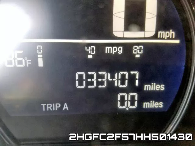 2HGFC2F57HH501430 фото 9