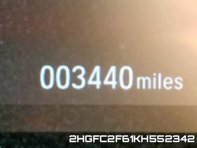 2HGFC2F61KH552342 фото 9