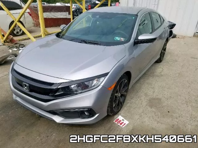 2HGFC2F8XKH540661 фото 3