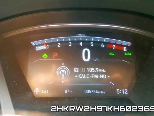 2HKRW2H97KH602369 фото 7