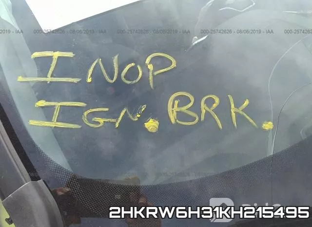2HKRW6H31KH215495 фото 8