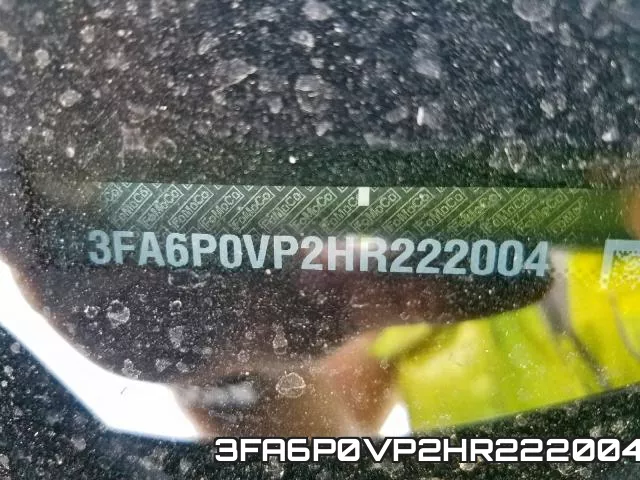 3FA6P0VP2HR222004 фото 2