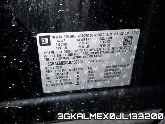 3GKALMEX0JL133200 фото 2