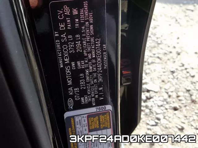 3KPF24AD0KE007442 фото 2