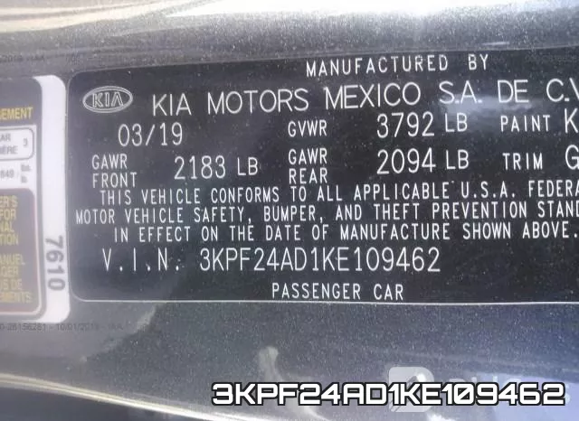 3KPF24AD1KE109462 фото 10