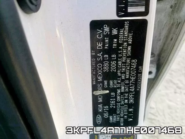 3KPFL4A77HE007468 фото 2