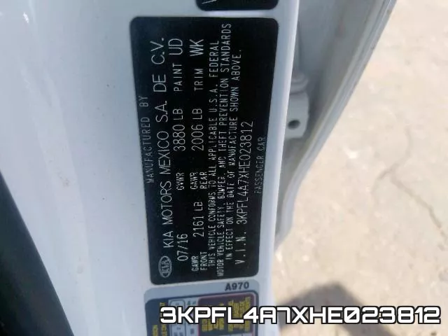 3KPFL4A7XHE023812 фото 2