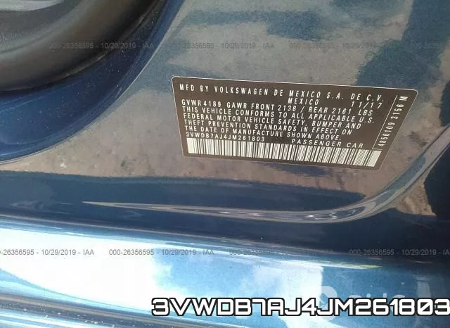 3VWDB7AJ4JM261803 фото 10