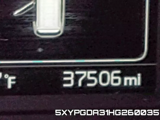 5XYPGDA31HG260035 фото 9