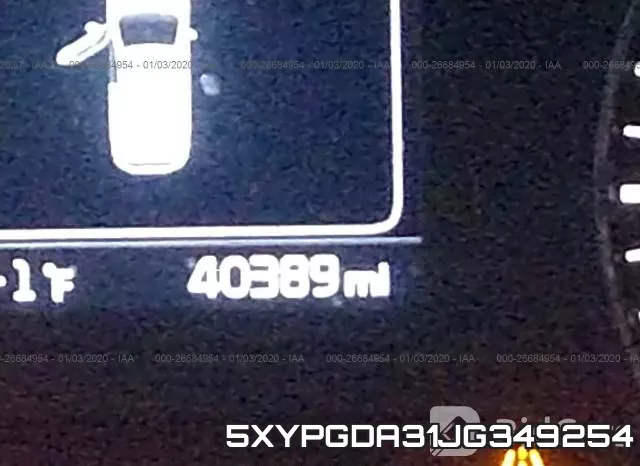 5XYPGDA31JG349254 фото 8