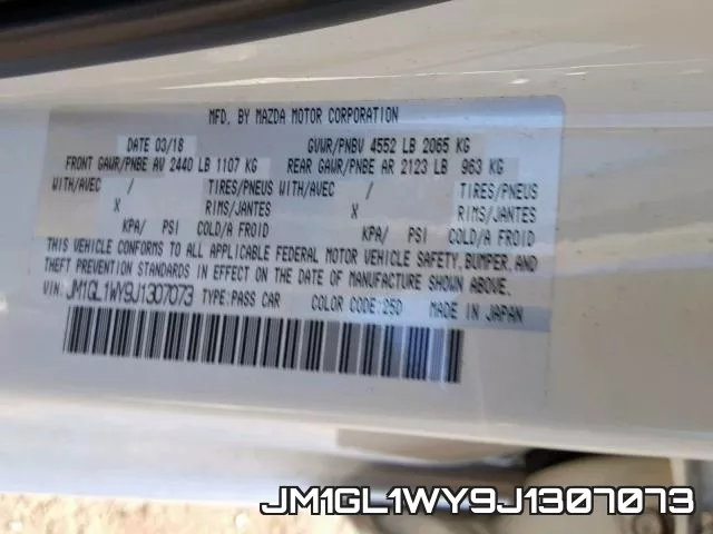 JM1GL1WY9J1307073 фото 2