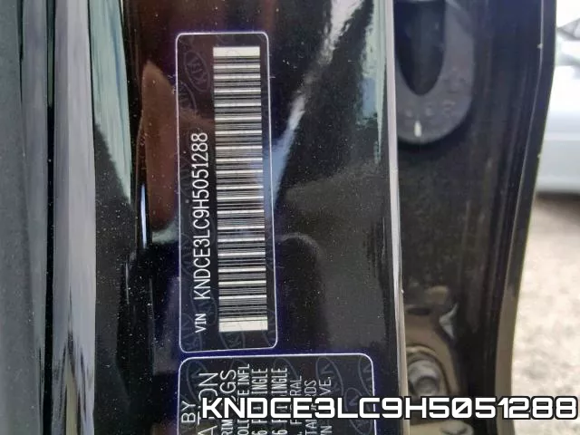 KNDCE3LC9H5051288 фото 2
