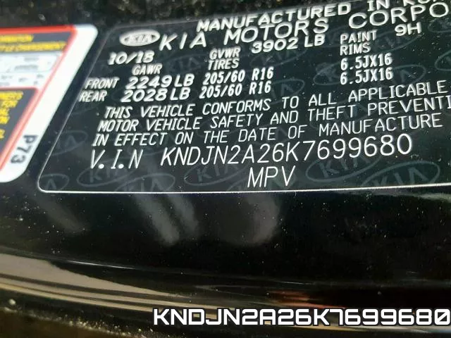 KNDJN2A26K7699680 фото 2