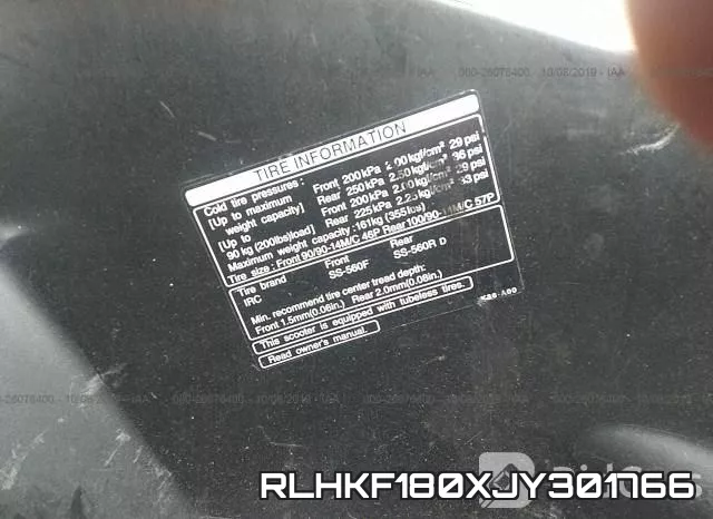 RLHKF180XJY301766 фото 2