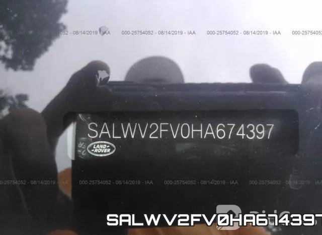 SALWV2FV0HA674397 фото 10