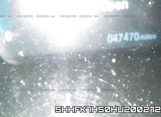 SHHFK7H50HU200272 фото 8