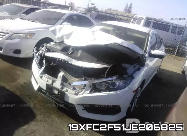 19XFC2F51JE206825 фото 3