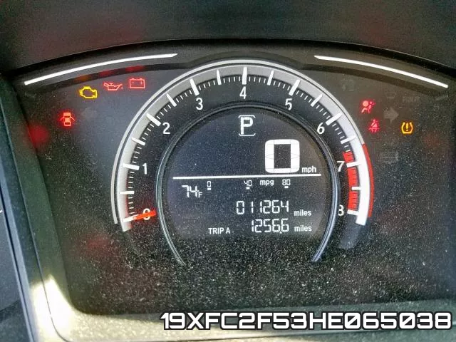 19XFC2F53HE065038 фото 8