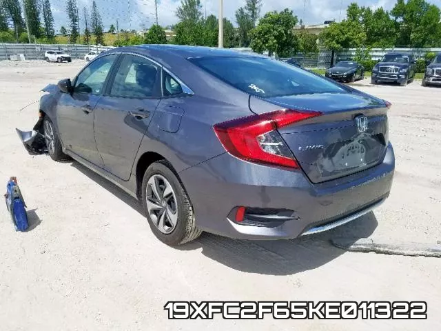 19XFC2F65KE011322 фото 4