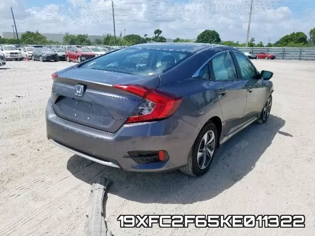 19XFC2F65KE011322 фото 5