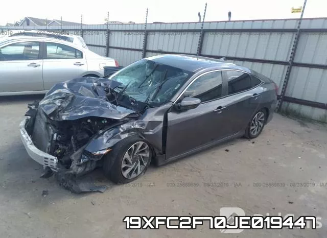 19XFC2F70JE019447 фото 3