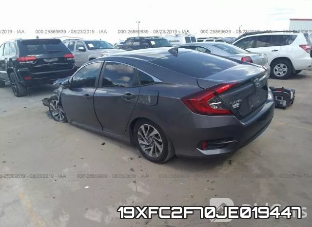 19XFC2F70JE019447 фото 4