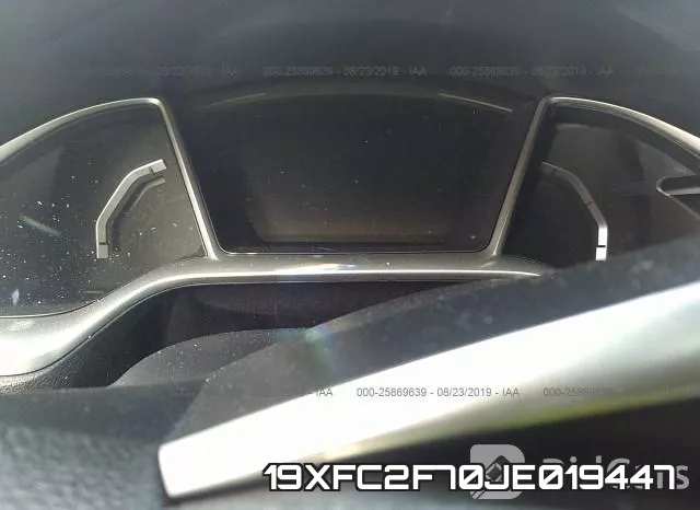 19XFC2F70JE019447 фото 7