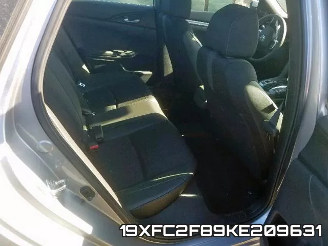 19XFC2F89KE209631 фото 7