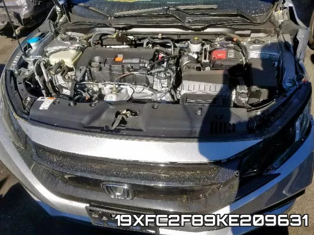 19XFC2F89KE209631 фото 8