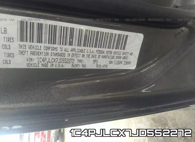 1C4PJLCX7JD552272 фото 9