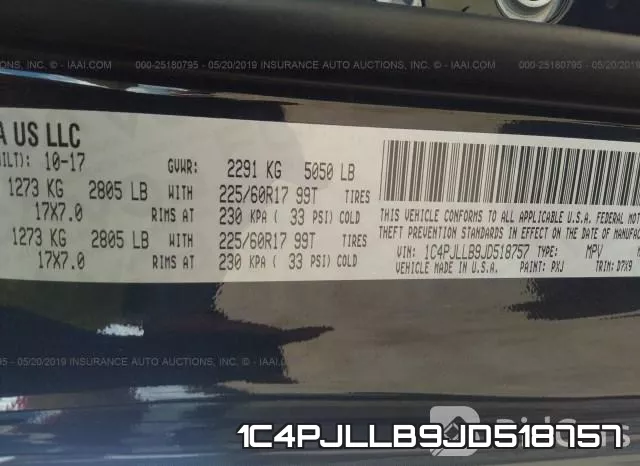1C4PJLLB9JD518757 фото 10