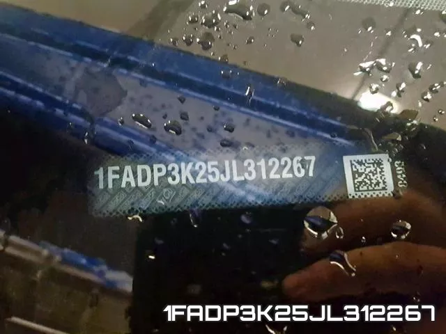 1FADP3K25JL312267 фото 2