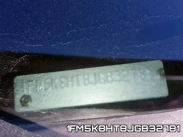 1FM5K8HT8JGB32781 фото 2