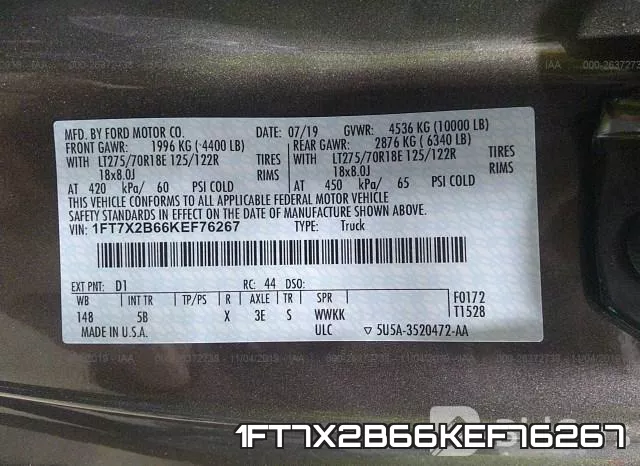 1FT7X2B66KEF76267 фото 9