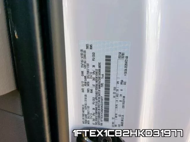 1FTEX1C82HKD31977 фото 2