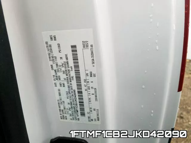 1FTMF1CB2JKD42090 фото 2