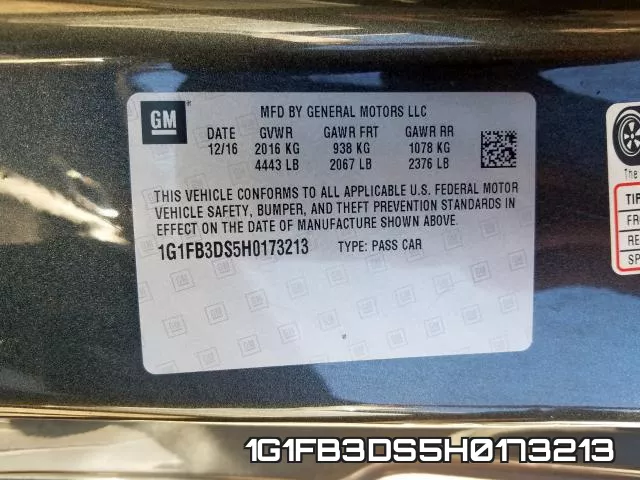 1G1FB3DS5H0173213 фото 2