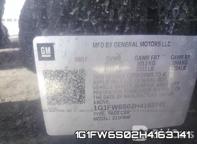 1G1FW6S02H4163741 фото 10
