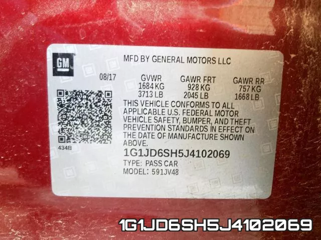 1G1JD6SH5J4102069 фото 2