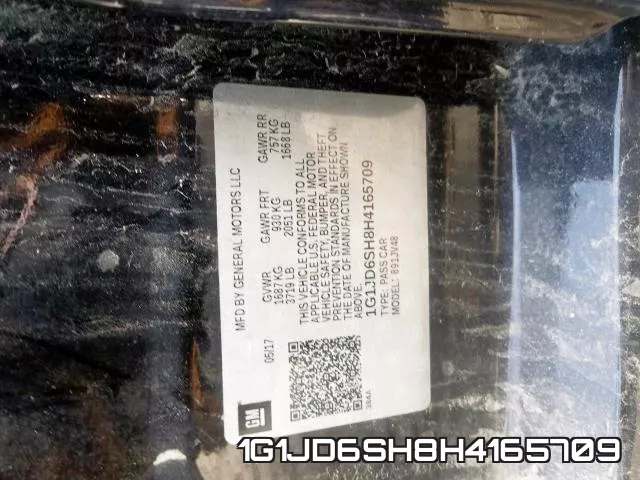 1G1JD6SH8H4165709 фото 2