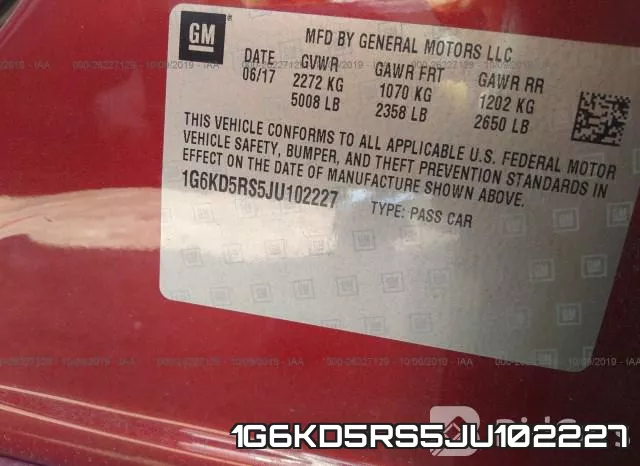 1G6KD5RS5JU102227 фото 9