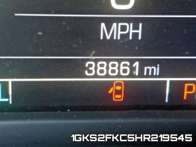 1GKS2FKC5HR219545 фото 8