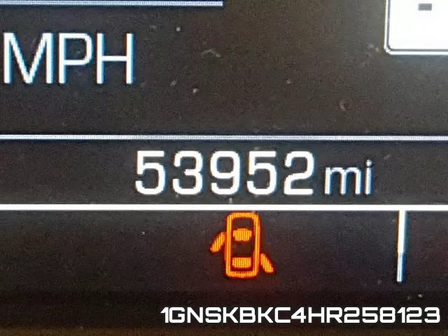 1GNSKBKC4HR258123 фото 9