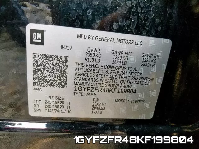 1GYFZFR48KF199804 фото 2