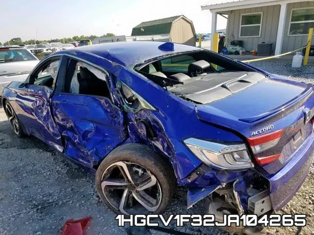 1HGCV1F32JA104265 фото 2