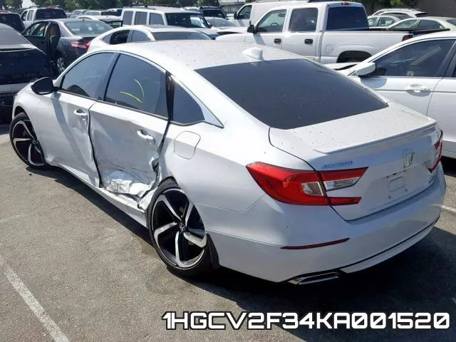 1HGCV2F34KA001520 фото 4