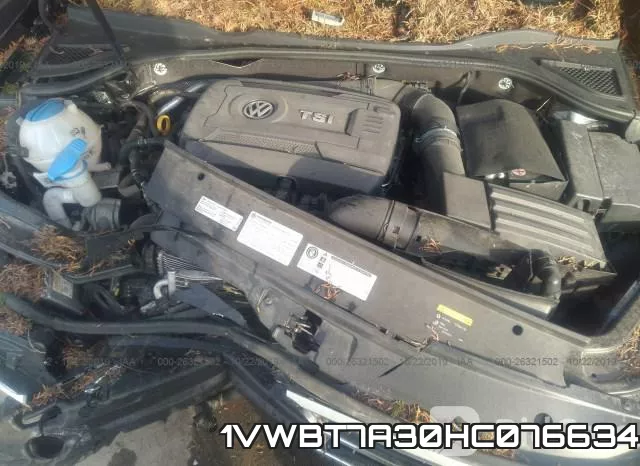 1VWBT7A30HC076634 фото 2
